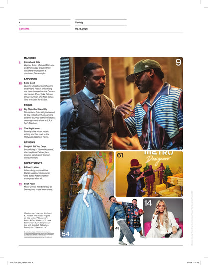 Variety - 26.03.18 Edition: Miley Cyrus Celebrates The 20th Anniversary Of Hannah Montana, Netflix's Fallout With Harry & Meghan, Why Startups Still Bet On The Biz, Oscars Highlights & More!