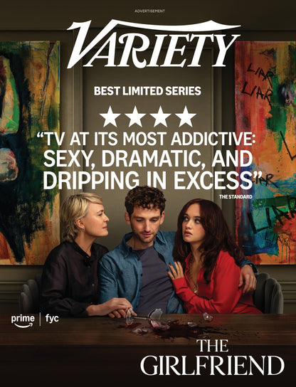 Variety - 25.11.19 Edition: Hollywood Producers Are Fed Up, Golden Globes & Oscar Predictions, Warner Bros.’ Billion Dollar Listing & Studio Bidding War, Tom Cruise’s Governors Awards Triumph & More!