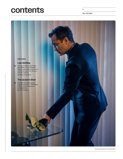 Variety - 24.10.30 Edition: Jude Law Strikes Back! Busier Than Ever At 51, The Talented Mr. Ripley Actor Gears Up For Awards Season & Star Wars, Paddington in Peru, Season 2 Of The Diplomat & More!