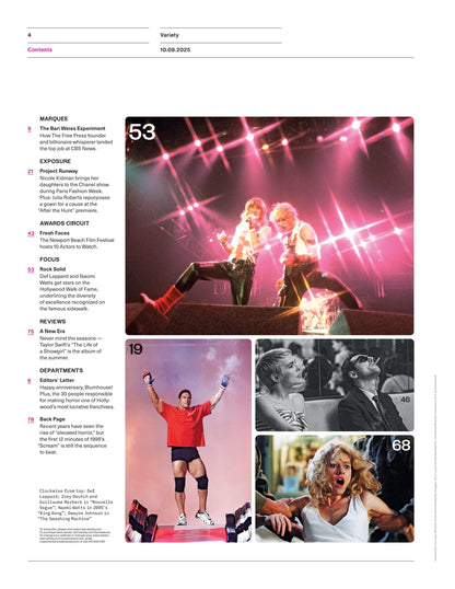 Variety - 25.10.08 Edition: Jason Blum Is Ready To Redefine Horror, Nicole Kidman’s Family Fashion Moment, Newport Beach Film Festival, Taylor Swift’s The Life Of A Showgirl Album & More!