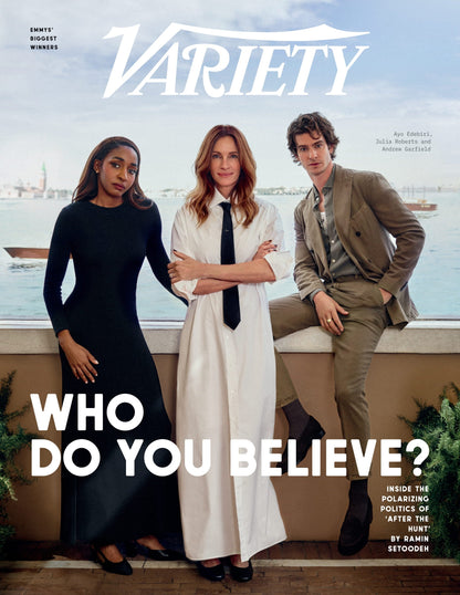 Variety - 25.09.18 Edition: Julia Roberts, Andrew Garfield, & Ayo Edebiri Lead This Year’s Most Polarizing Drama, The Emmys, Robert Redford's Cinematic Legacy, New York Fashion Week 2025 & More!
