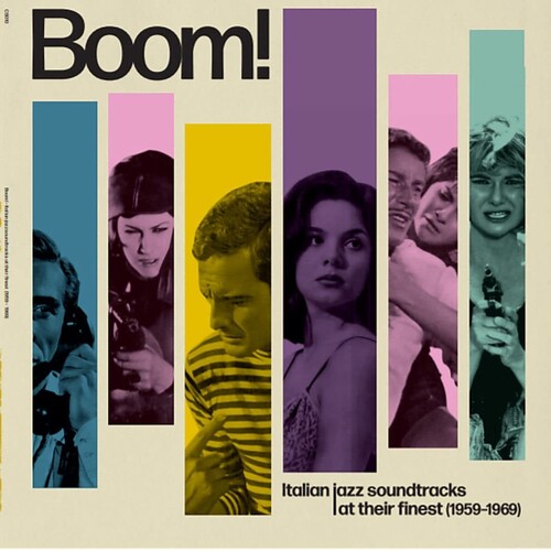 Various Artists - Boom! Italian Jazz Soundtracks At Their Finest (1959-1969) [2 LP] Vinyl Record
