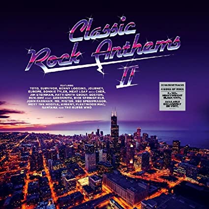 Classic Rock Anthems II [Import] (2 Lp's) Vinyl Record