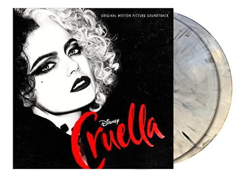 Cruella (Original Motion Picture Soundtrack) [Black & White Splatter 2 LP] Vinyl Record