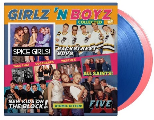 Various Artists - Girlz N Boyz Collected [2LP Blue & Pink] Vinyl Record