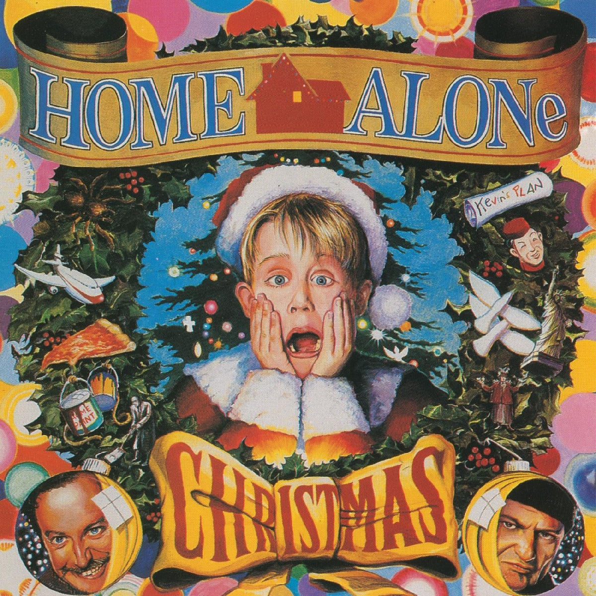 Home Alone Christmas ("Christmas Party" Swirl) [Vinyl] Vinyl Record
