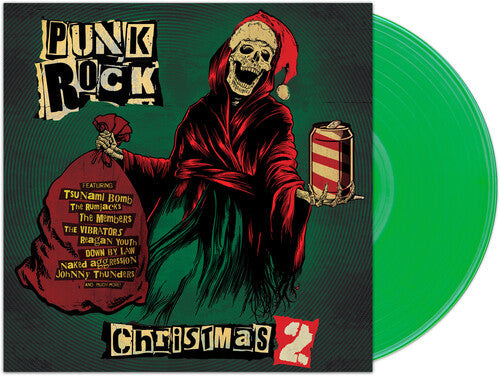 Punk Rock Christmas 2 (Colored Vinyl, Green, Limited Edition) [Vinyl] Vinyl Record