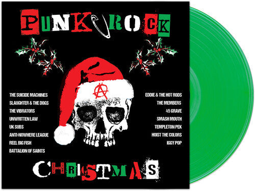 Punk Rock Christmas (Green Vinyl) (Colored Vinyl, Green, Limited Edition) Vinyl Record