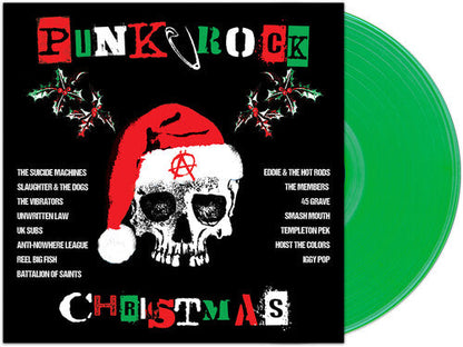 Punk Rock Christmas (Green Vinyl) (Colored Vinyl, Green, Limited Edition) Vinyl Record