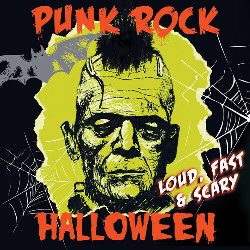 Various Artists - Punk Rock Halloween; Loud, Fast & Scary! (Limited Edition, Colored Vinyl, Orange) Vinyl Record