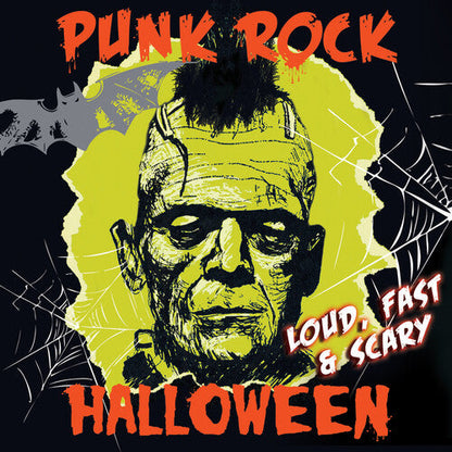 Various Artists - Punk Rock Halloween; Loud, Fast & Scary! (Limited Edition, Colored Vinyl, Orange) Vinyl Record