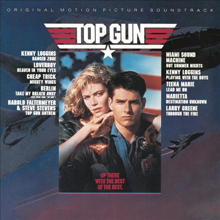 Various Artists - TOP GUN -ORIGINAL MOTION PICTURE SOUNDTR Vinyl Record