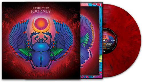 Various Artists - Tribute To Journey (Limited Edition, Red Marbled Colored Vinyl) Vinyl Record