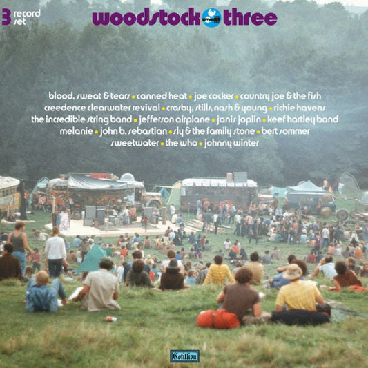 Various Artists  Woodstock Three Vinyl Record