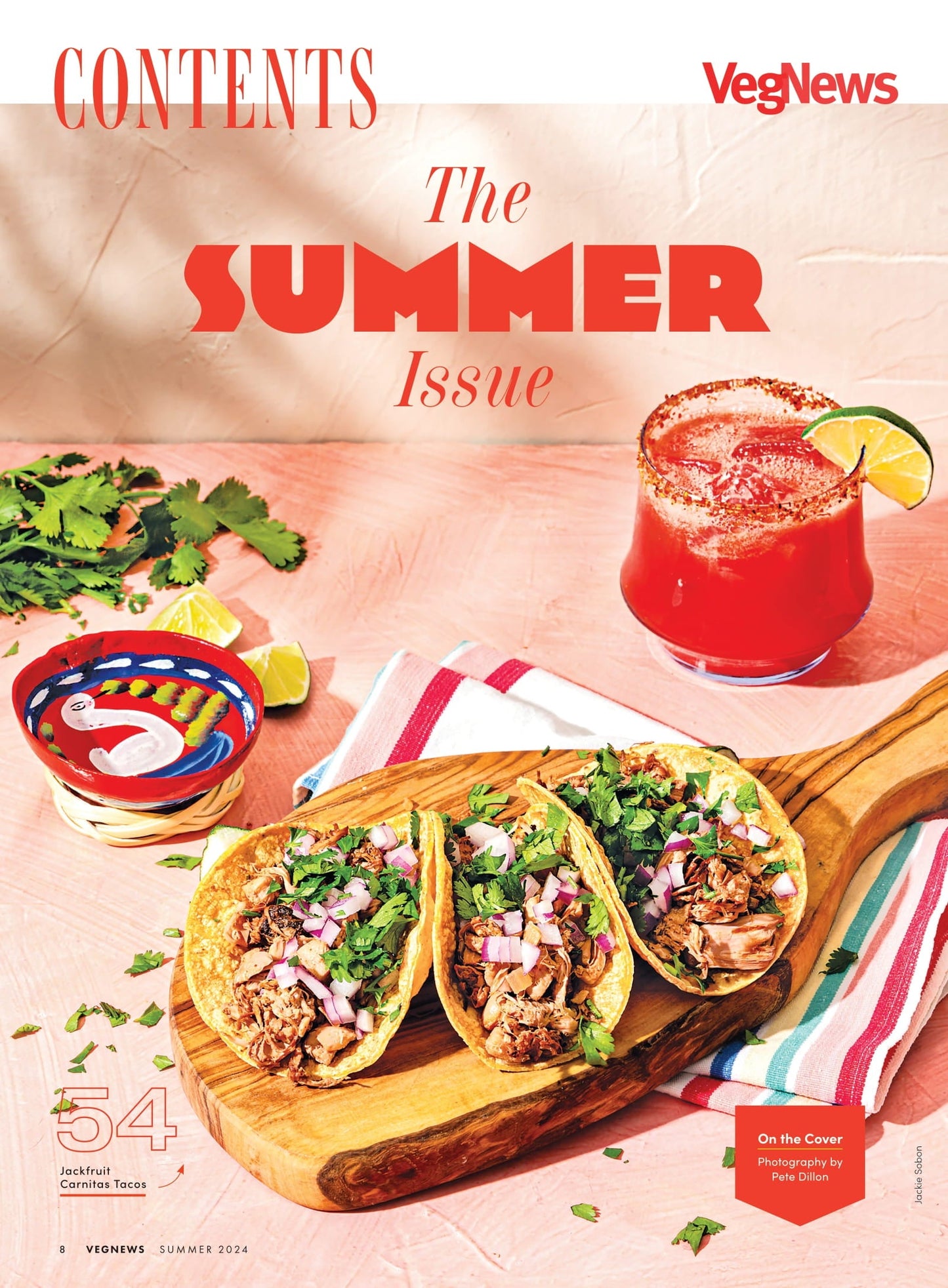 VegNews - Summer 2024: 20 Summer Recipes, Korean BBQ Nachos, Taiwanese Popcorn Tofu, A To Z Guide To Vegan Ice Cream, AI & Vegan Food, Vegan Weddings, Zero-Waste Skincare, New Cookbooks & More!