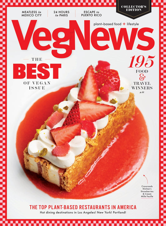 VegNews - Spring 2026: The Best Of Vegan Issue, 195 Food & Travel Award Winners, The Top Plant-Based Restaurants In America, Meatless In Mexico City,