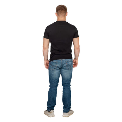 Adult Unisex Spider-Man Venom Spider Legs Faded Black T-shirt