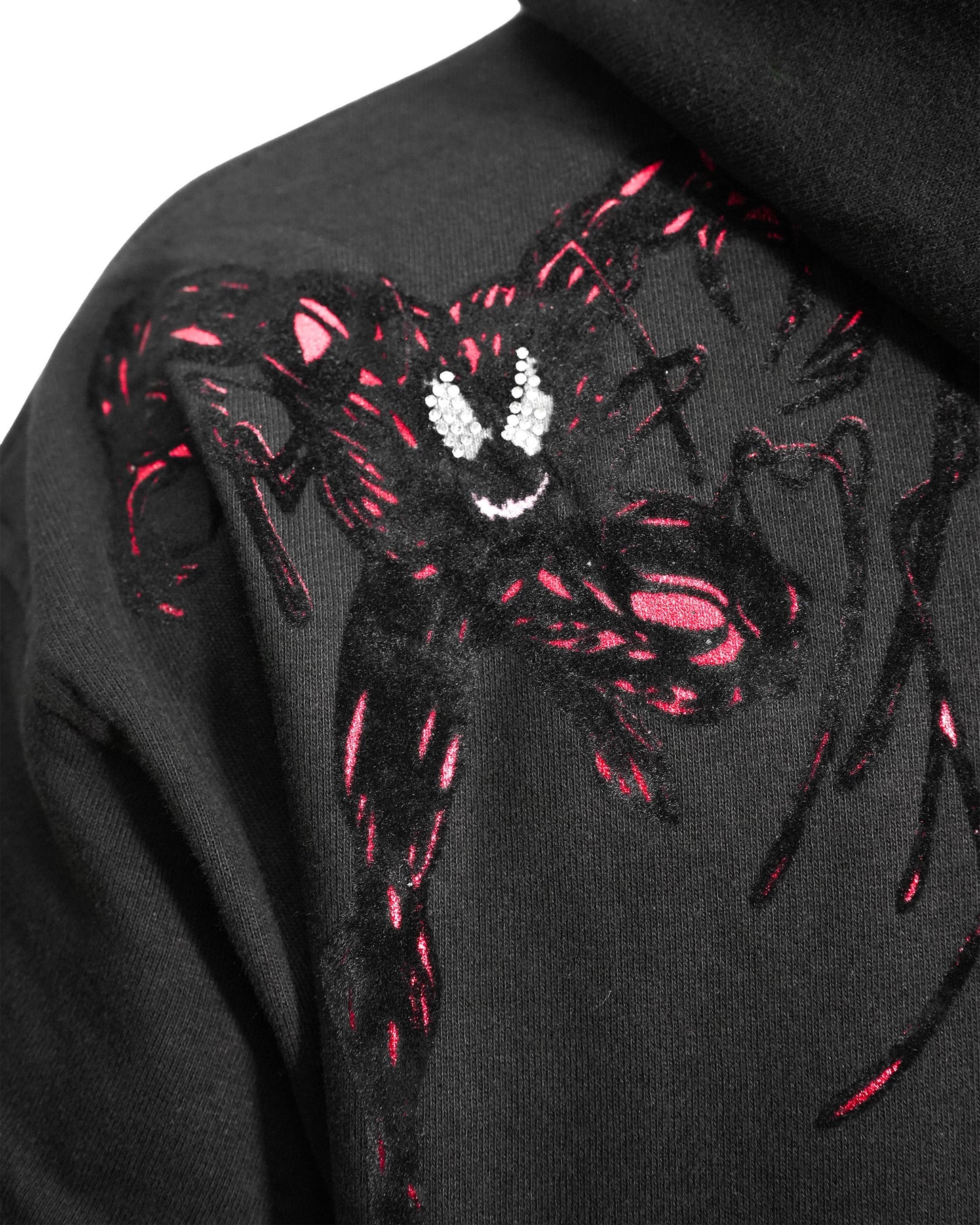 Venom™ - Lethal Protector Black Oversized Heavyweight Mens Hoodie