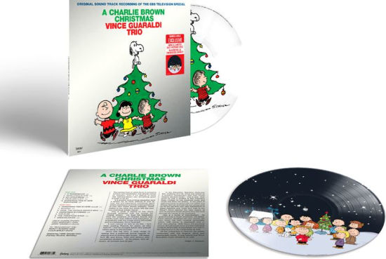 Charlie Brown Christmas (Picture Vinyl) (Silver Foil Embossed Jacket) Vinyl Record