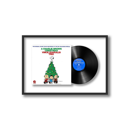 A Charlie Brown Christmas Peanuts Framed Vinyl Record