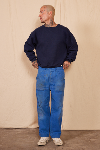 Vintage 1980s Blue Workwear Pants