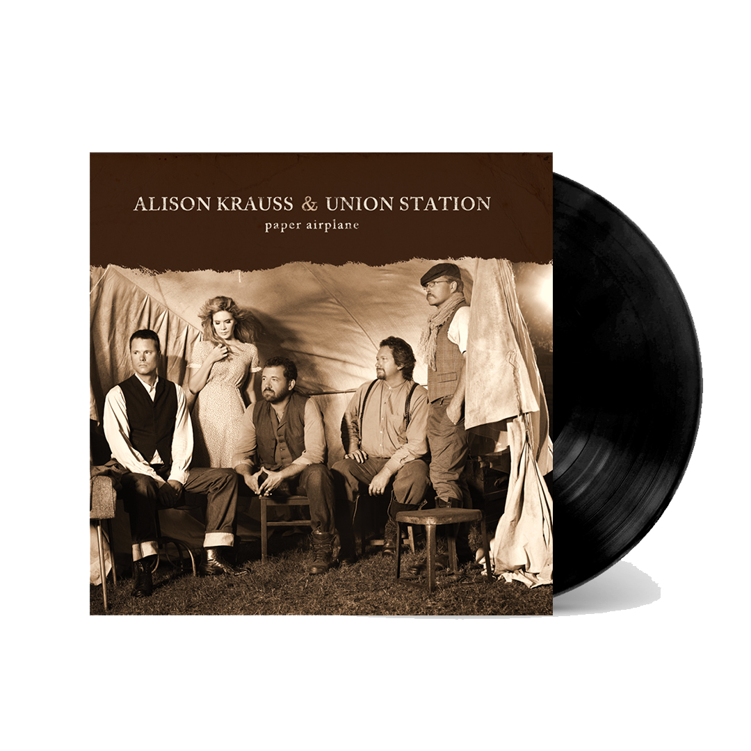 Paper Airplane - Black Vinyl Record