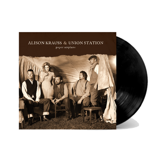 Paper Airplane - Black Vinyl Record