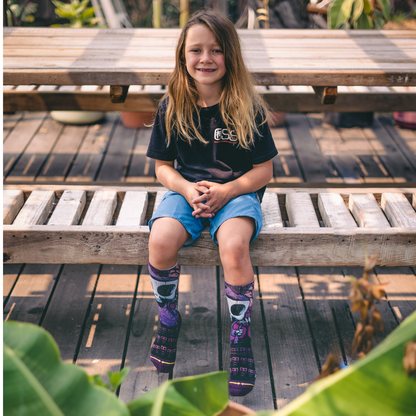 Chump Magic Lil' Reaper Youth Crew Socks