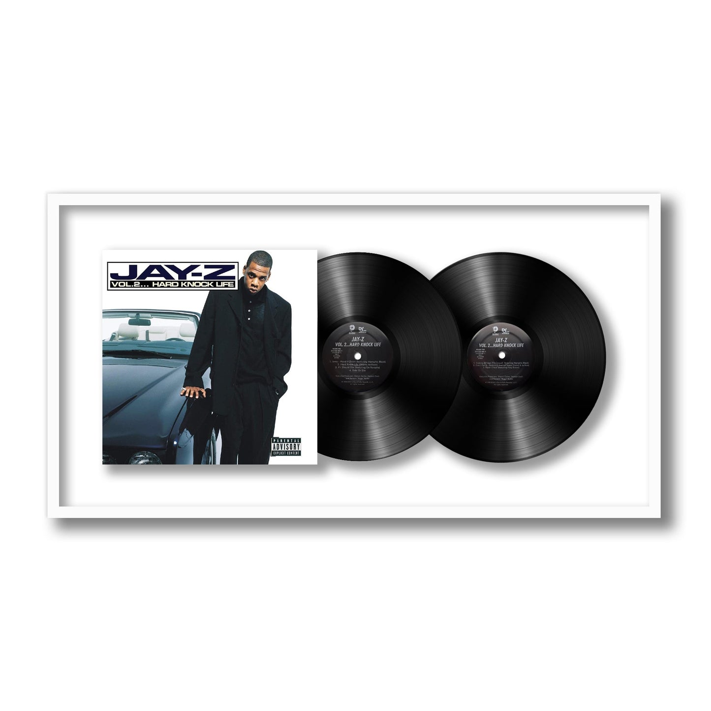 Jay-Z Vol. 2, Hard Knock Life Framed Vinyl Record