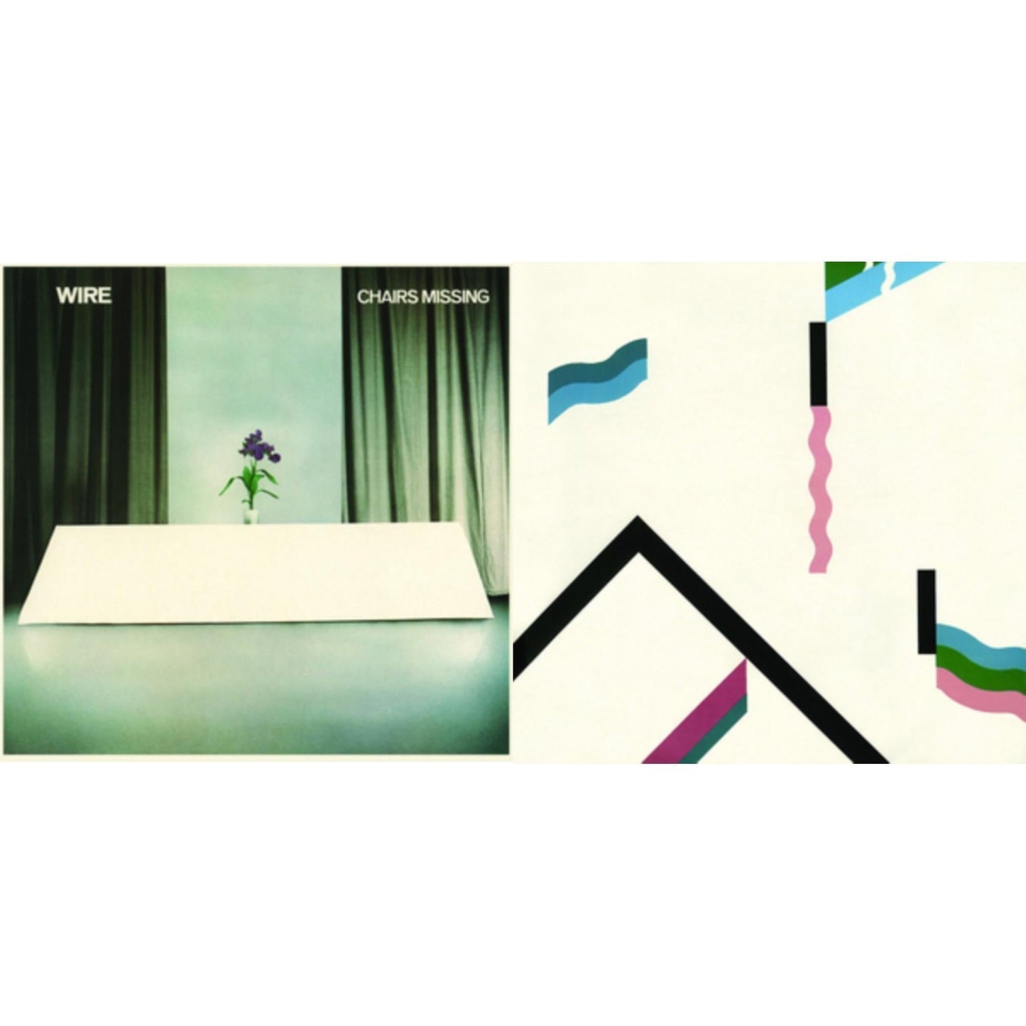 Wire - Chairs Missing (Remastered) & 154 (Remastered) - LP Vinyl Bundle