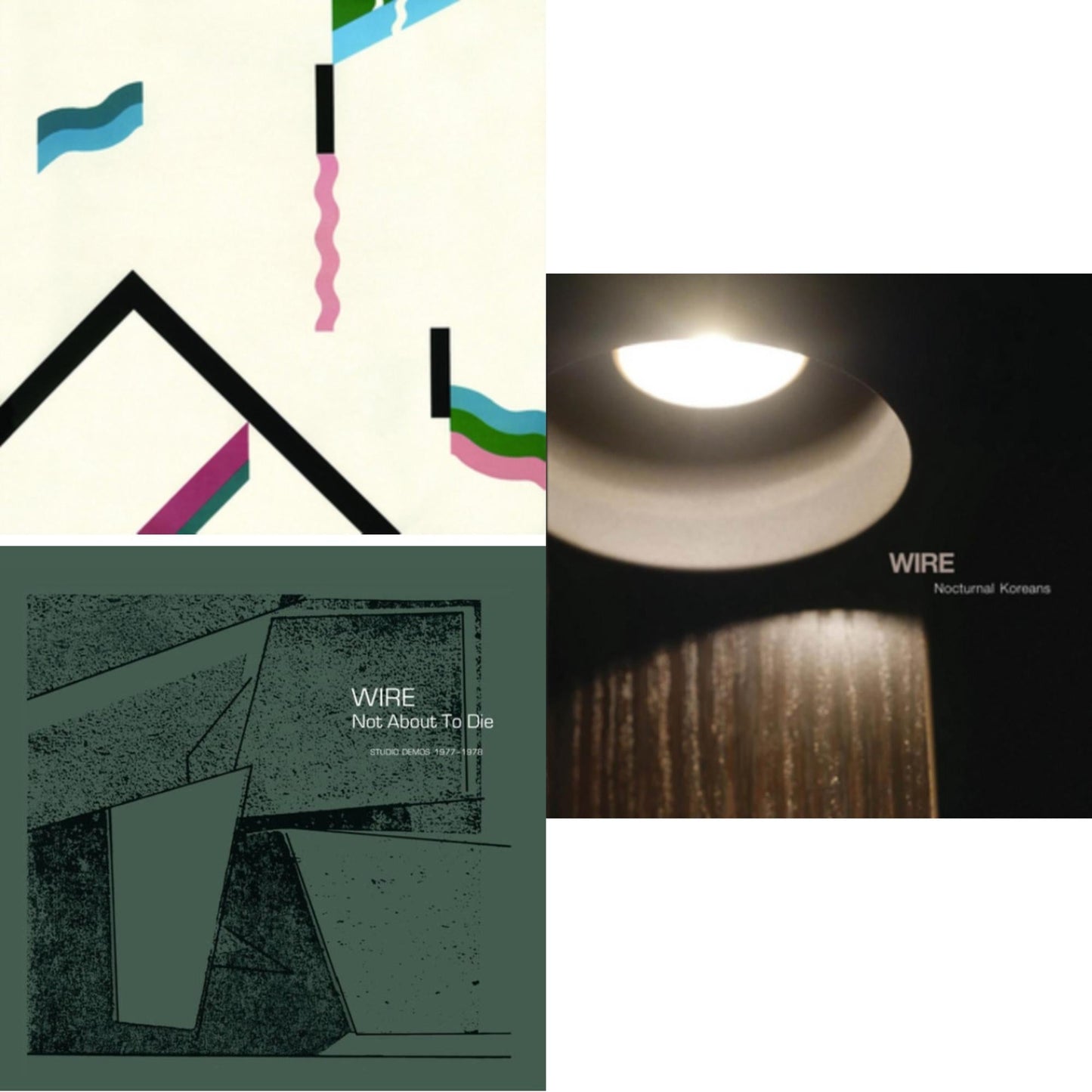 Wire - Nocturnal Koreans & 154 (Remastered) & Not About To Die - LP Vinyl Bundle