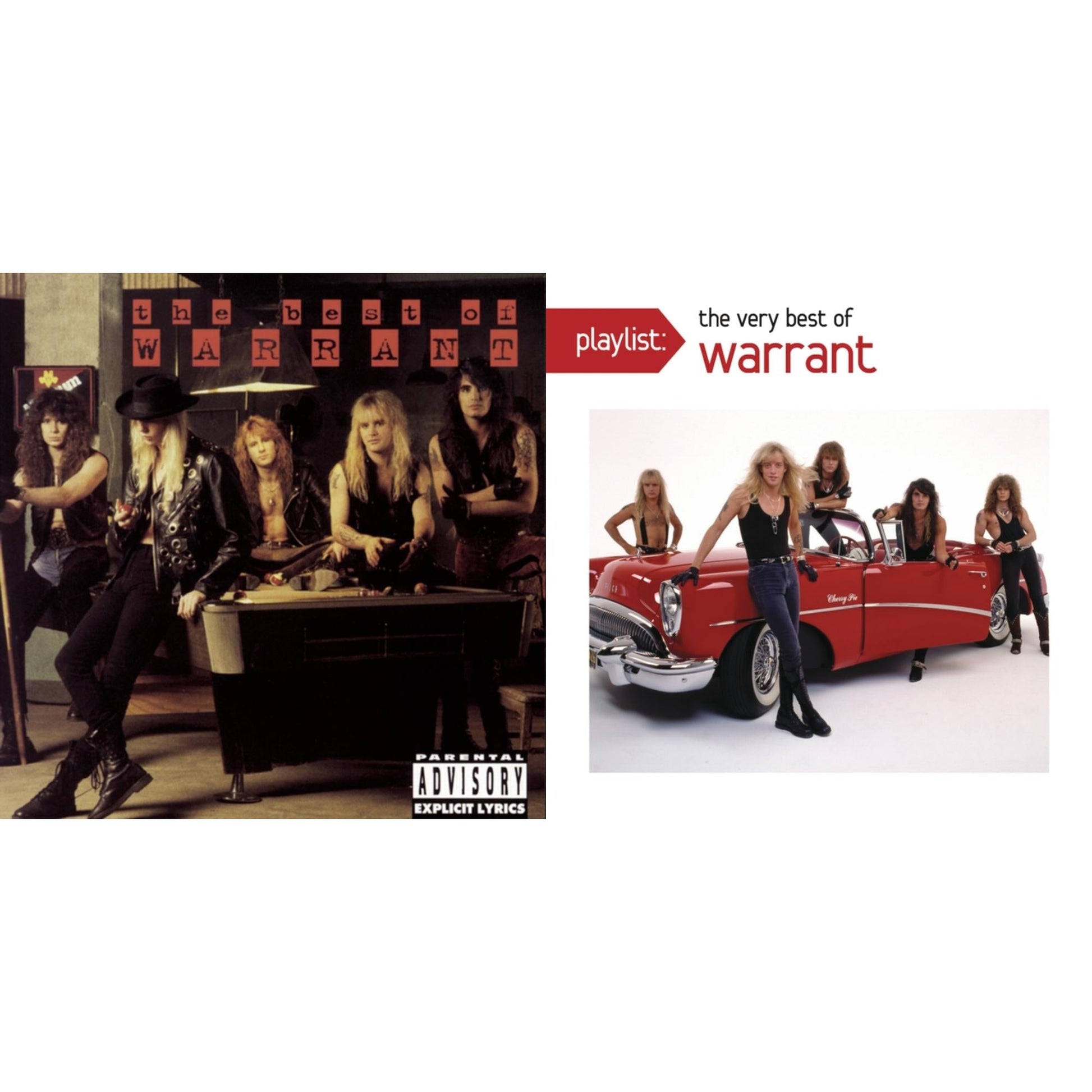 Warrant - Best Of Warrant & Playlist: Very Best Of Warrant - CD Bundle