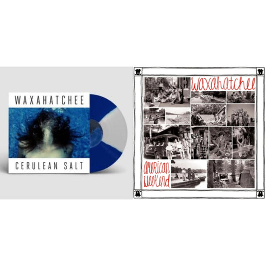 Waxahatchee - Cerulean Salt (Blue & Whte Quad LP Vinyl) & American Weekend (Black & Red Quad LP Vinyl)