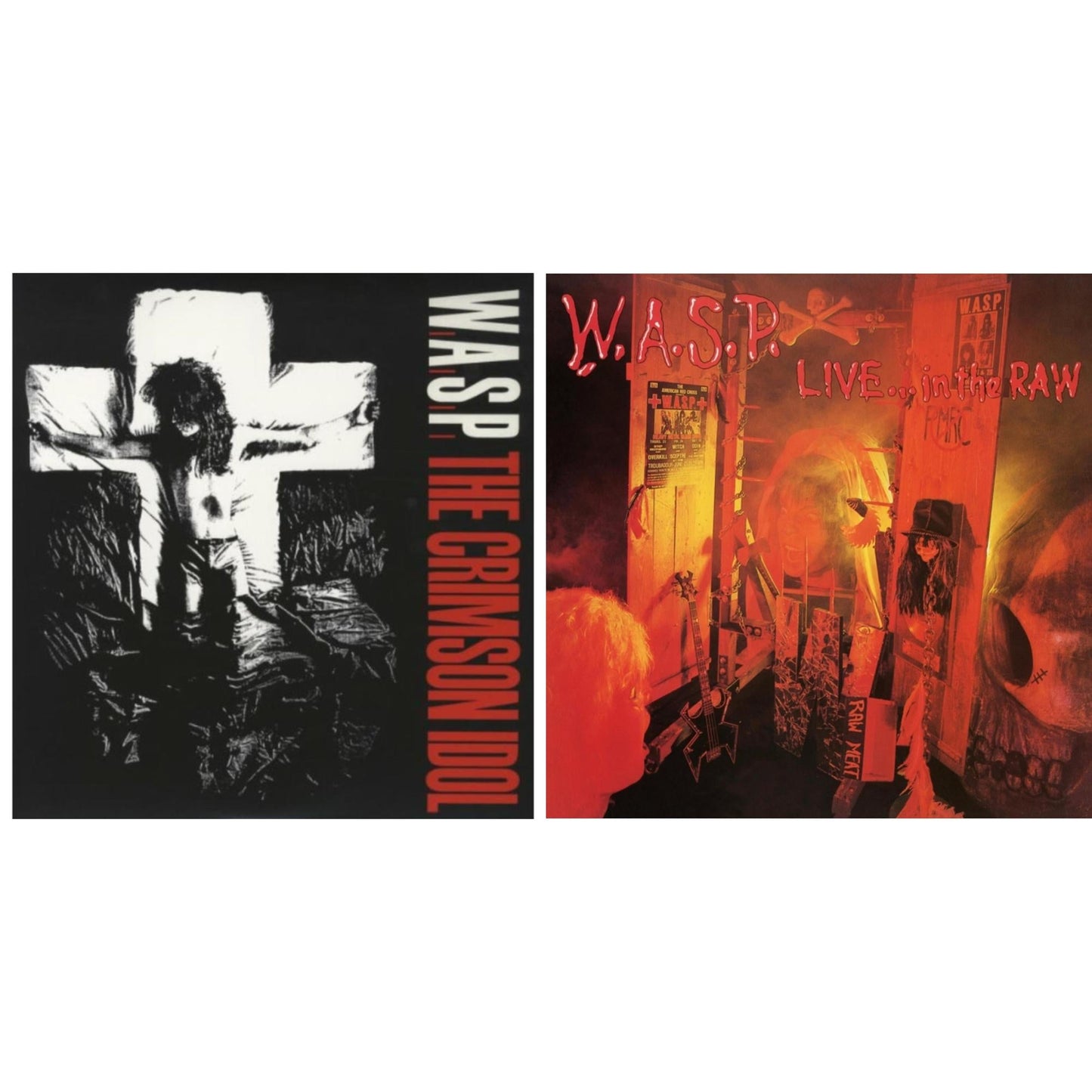 Wasp - Crimson Idol & Live In The Raw (2LP)