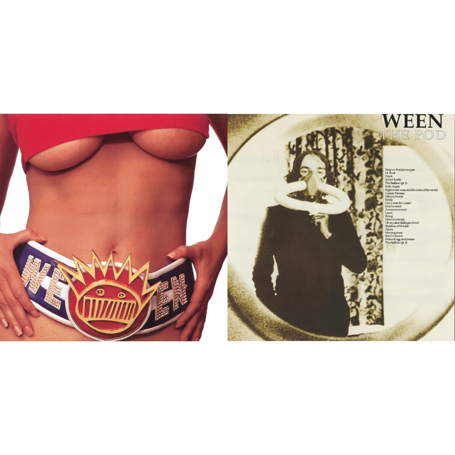 Ween - Chocolate & Cheese (3LP) & Pod (Fuscus (Brown & Cream Vinyl) Edition) (2LP)