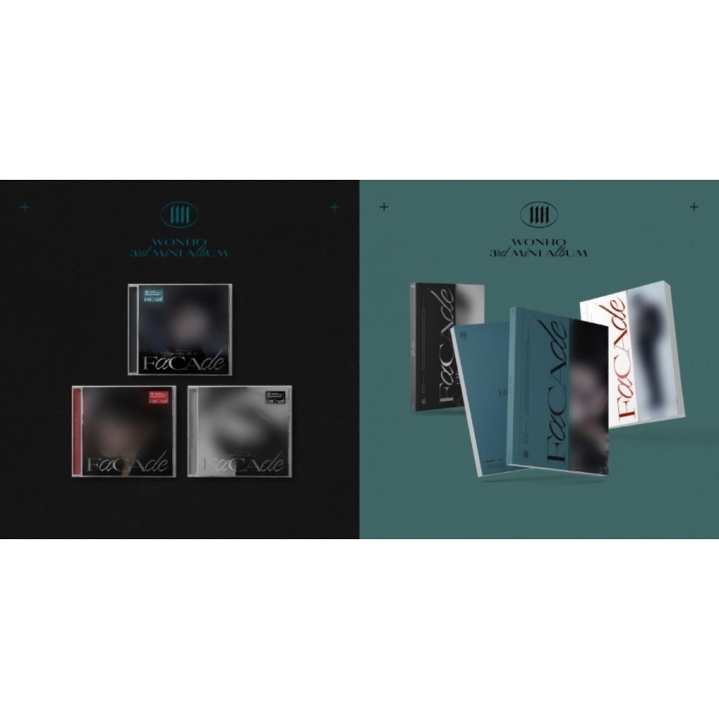 Wonho - Facade & Facade (Jewel Ver.) - CD Bundle