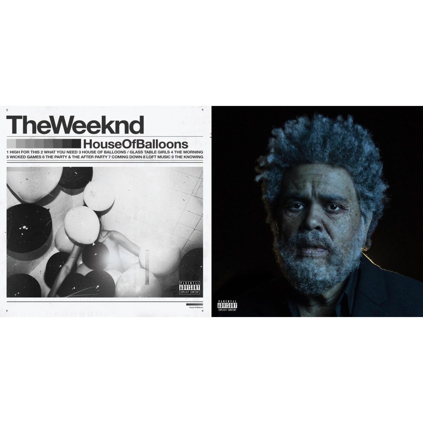 Weeknd - House Of Balloons (10Th Anniversary) (2LP) & Dawn Fm (X) (2LP)