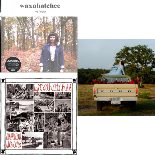 Waxahatchee - American Weekend (Red LP Vinyl) & Ivy Tripp & Saint Cloud