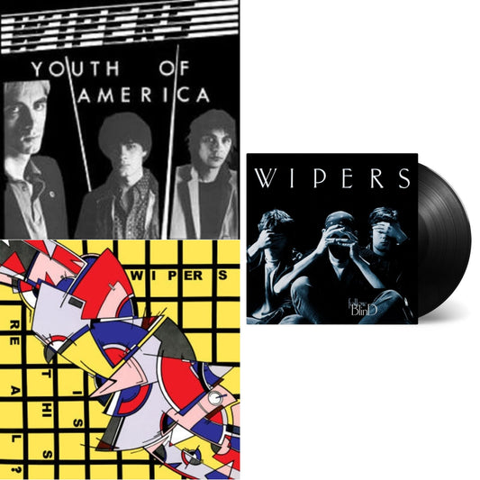 Wipers - Youth Of America & Is This Real (Limited Remastered Edition) & Follow Blind (180G) - LP Vinyl Bundle