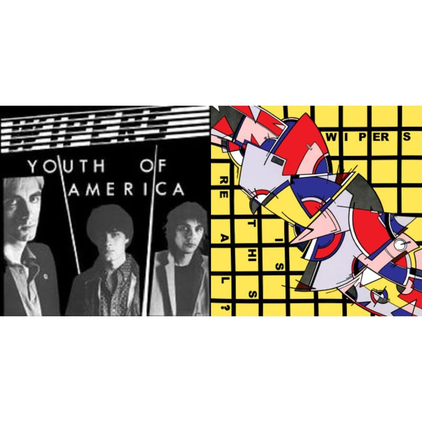 Wipers - Youth Of America & Is This Real (Limited Remastered Edition) - LP Vinyl Bundle