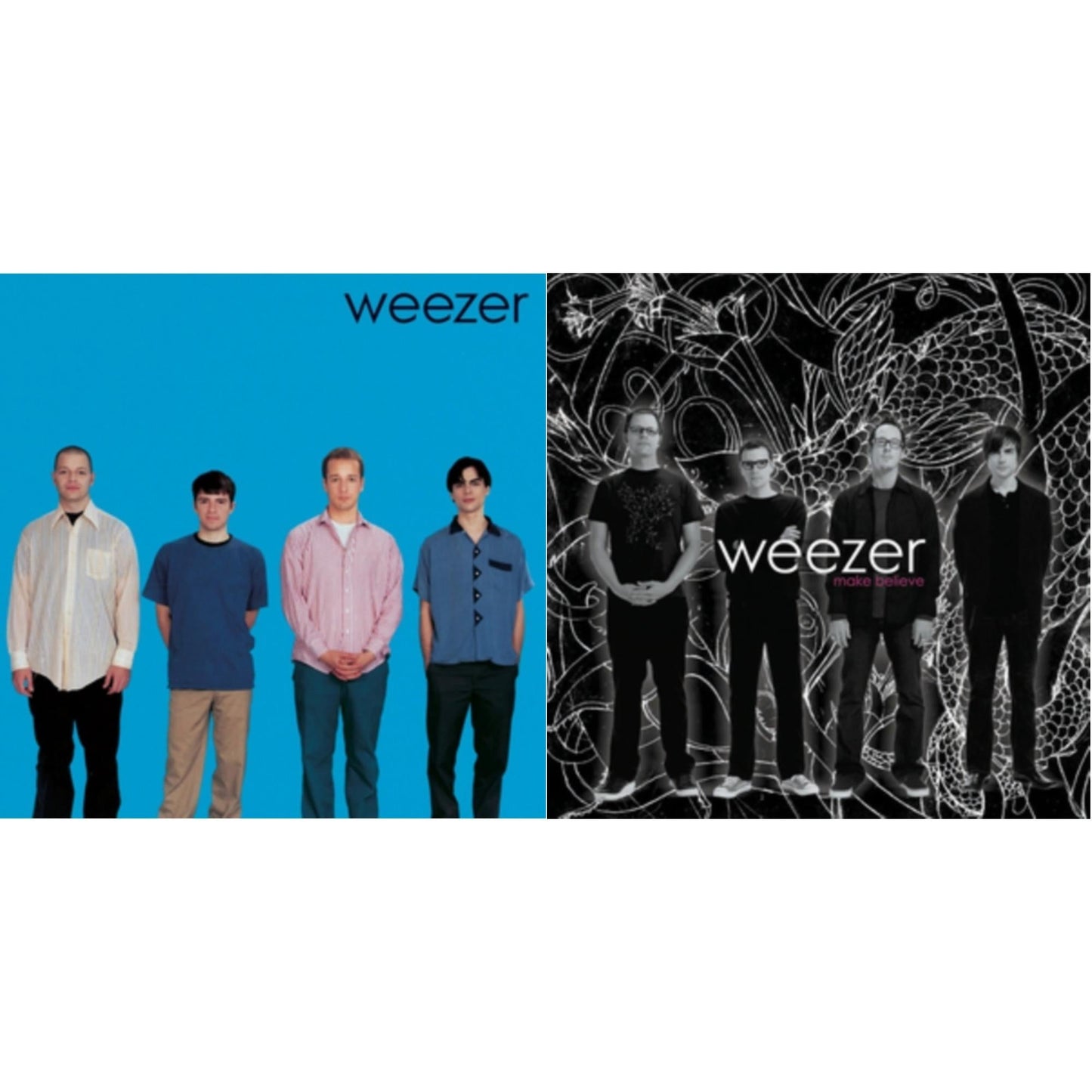 Weezer - Weezer (Blue Album) & Make Believe - LP Vinyl Bundle