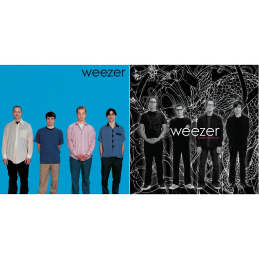 Weezer - Weezer (Blue Album) & Make Believe - LP Vinyl Bundle