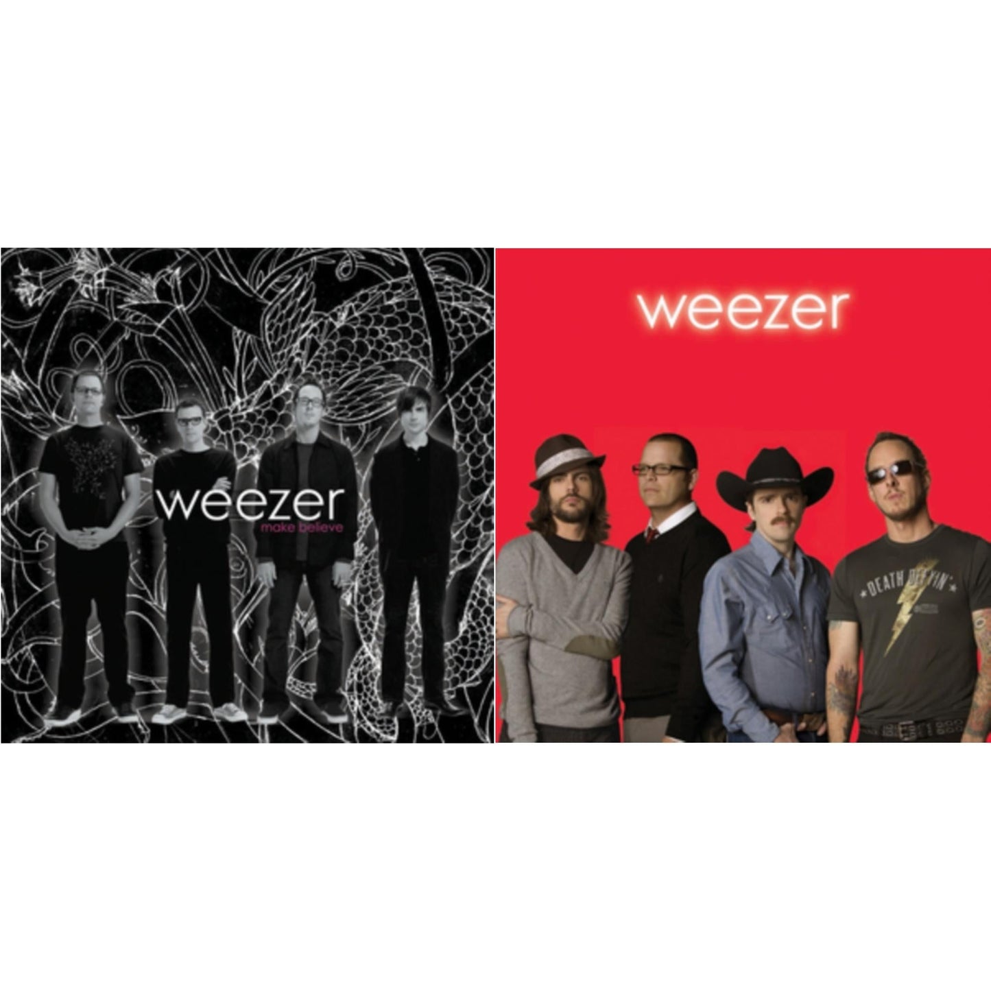Weezer - Make Believe & Weezer (Red Album) - LP Vinyl Bundle