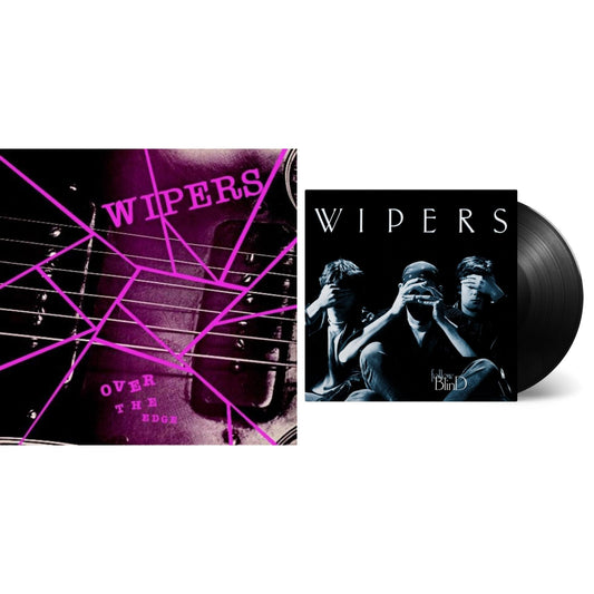 Wipers - Over The Edge (Anniversary Edition/2LP/Clear Red W/ Magenta Hi-Melt & Opaque W/ Etching Vinyl) (Rsd) & Follow Blind (180G)