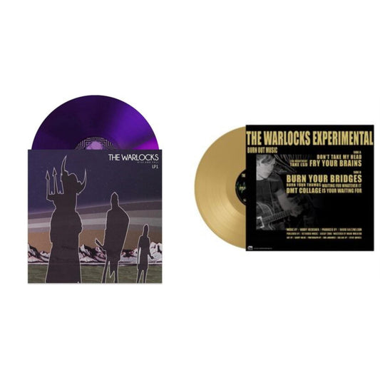 Warlocks - Rise & Fall (Purple/Violet Vinyl/2LP) & Exp (Experimental Burnout Music) (Gold LP Vinyl)