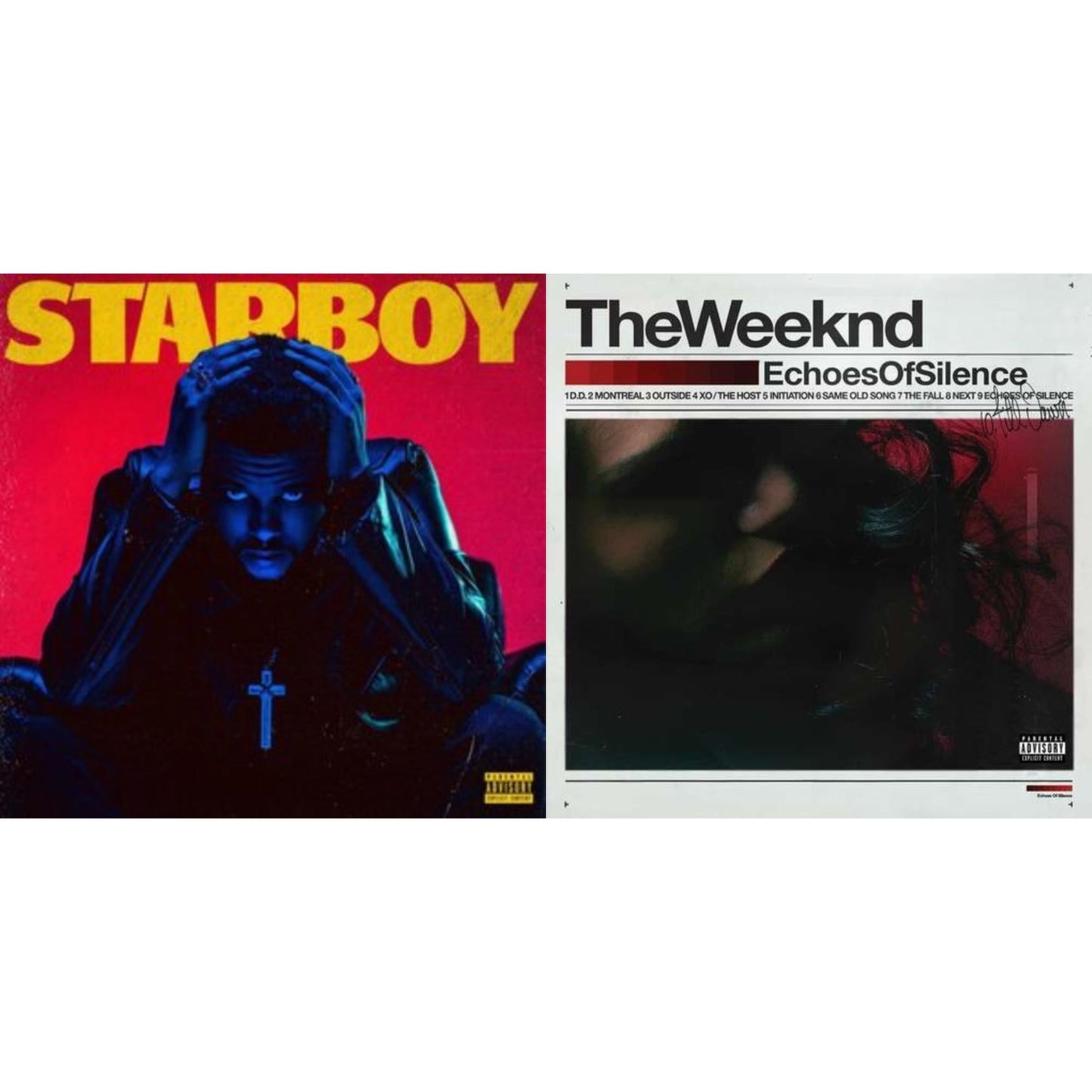 Weeknd - Starboy (2LP/Translucent Red Vinyl/Gatefold) & Echoes Of Silence