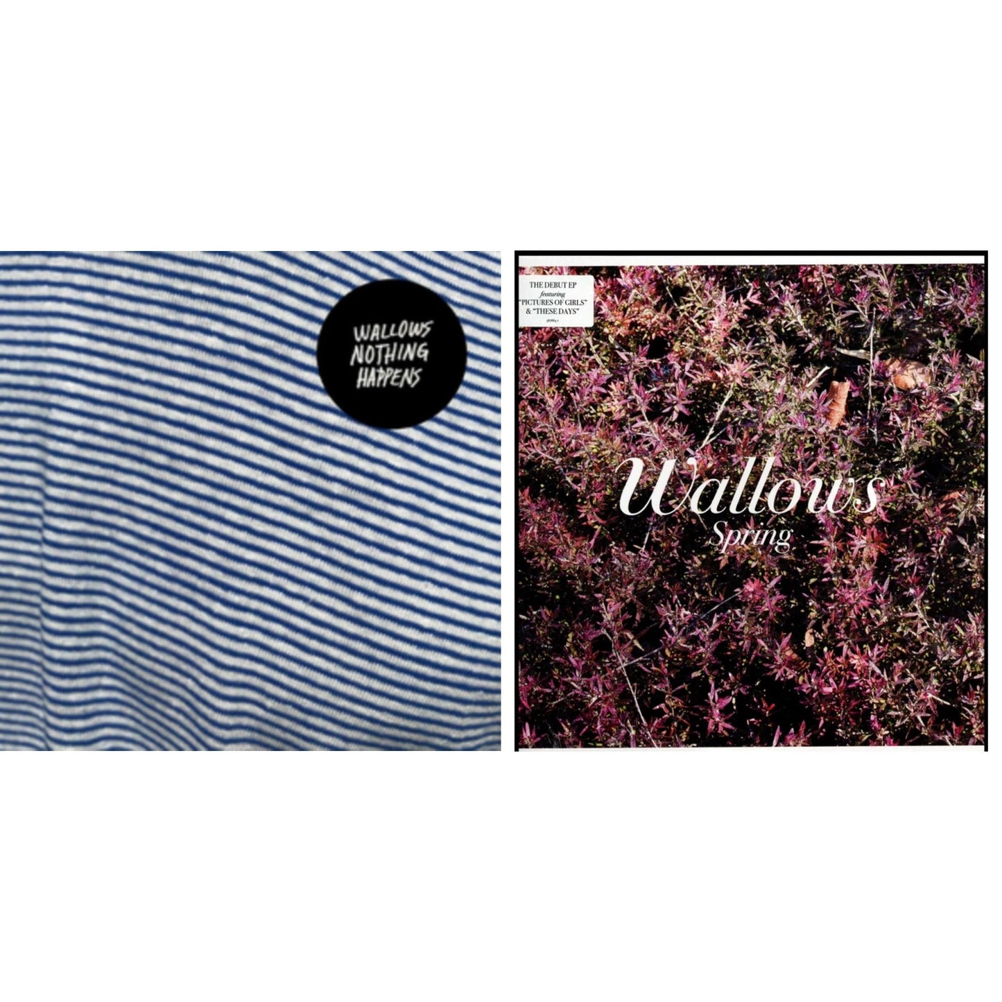 Wallows - Nothing Happens (LP/Dl Code) & Spring Ep (X) (Pink & Green LP Vinyl)