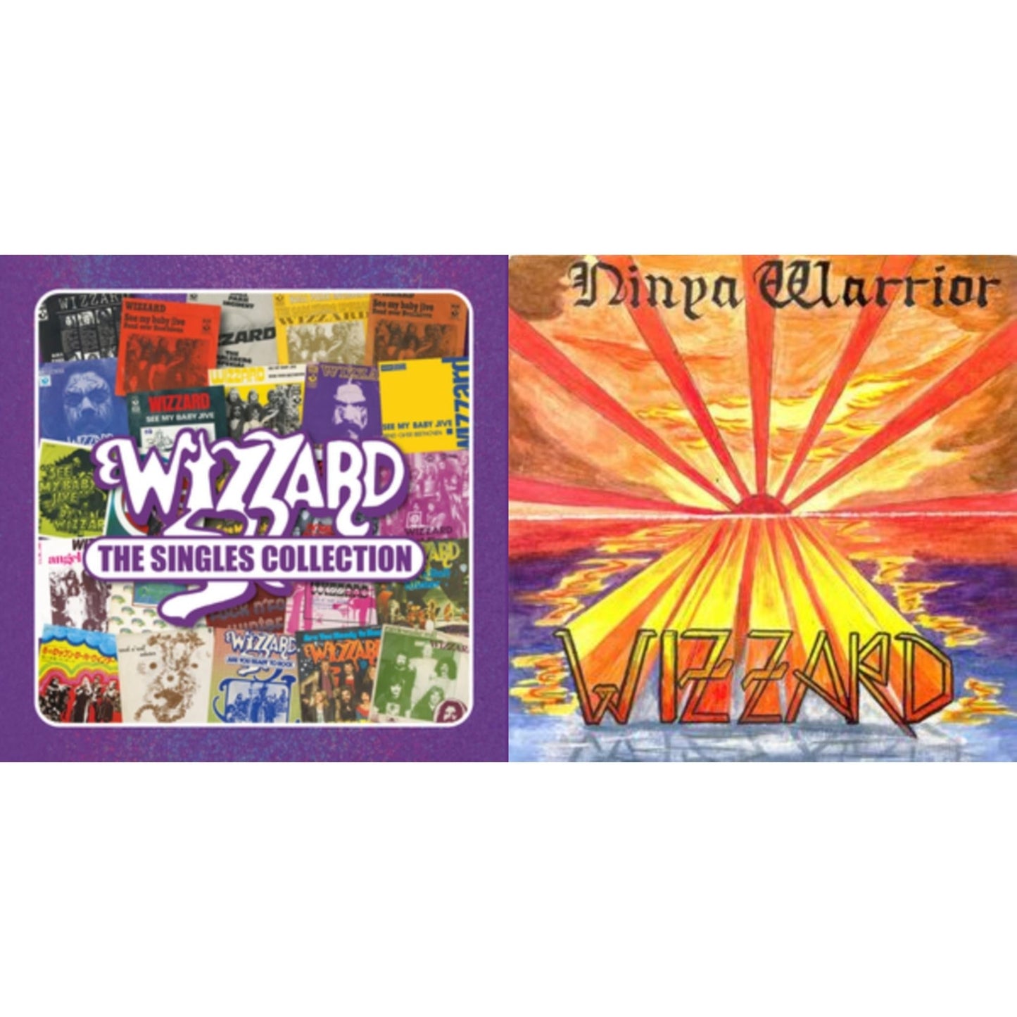 Wizzard - Singles Collection (2CD) & Ninya Warrior – The Anthology