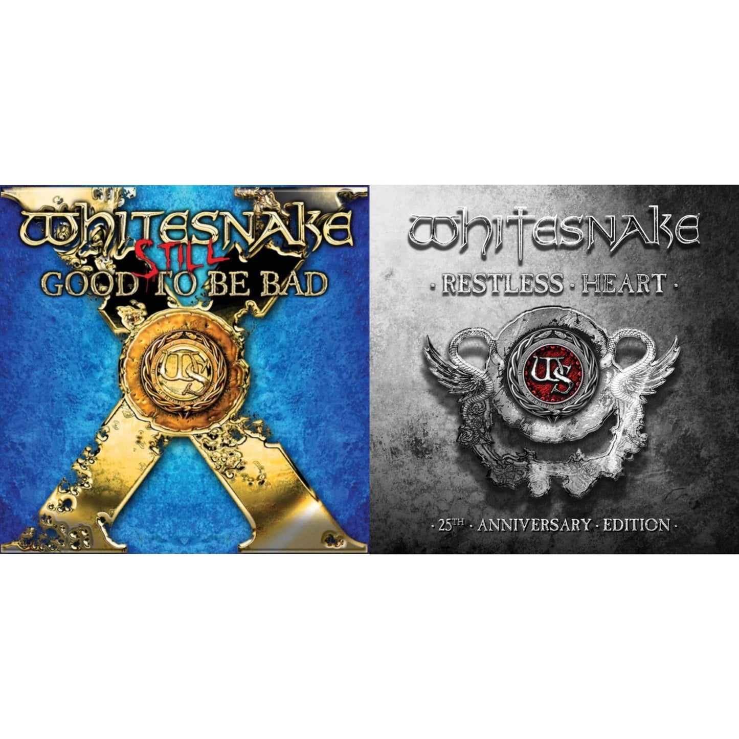Whitesnake - Restless Heart (2021 Remix) (2LP) & Still Good To Be Bad (2LP)