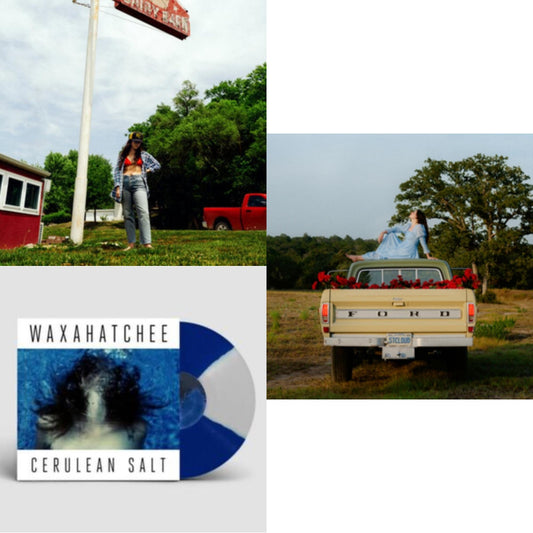 Waxahatchee - Tigers Blood & Cerulean Salt (Blue & Whte Quad LP Vinyl) & Saint Cloud